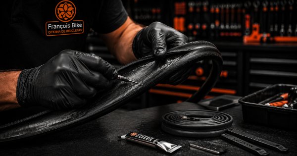 Foto do produto Conserto e Troca de Câmara de Ar de Bike