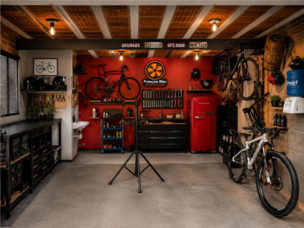 Oficina de bicicleta do François